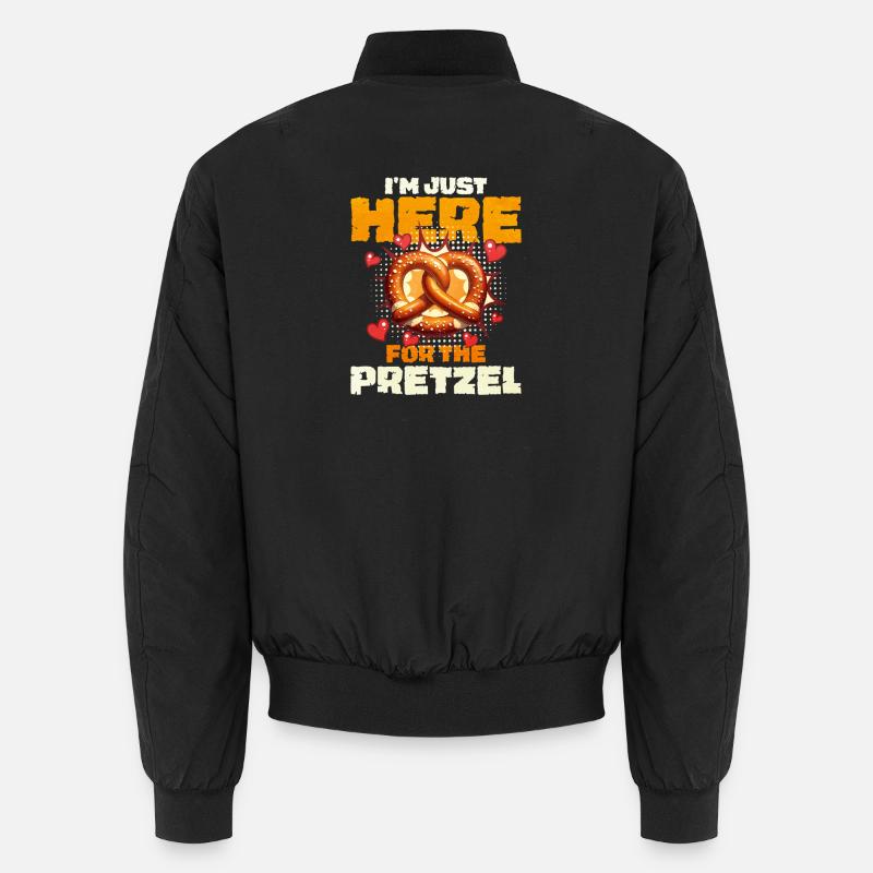 Pretzel - Unisex Bomber Jacket - black