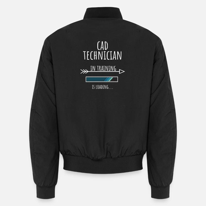 Gift Profession Training CAD Technician Unisex Bomber Jacket