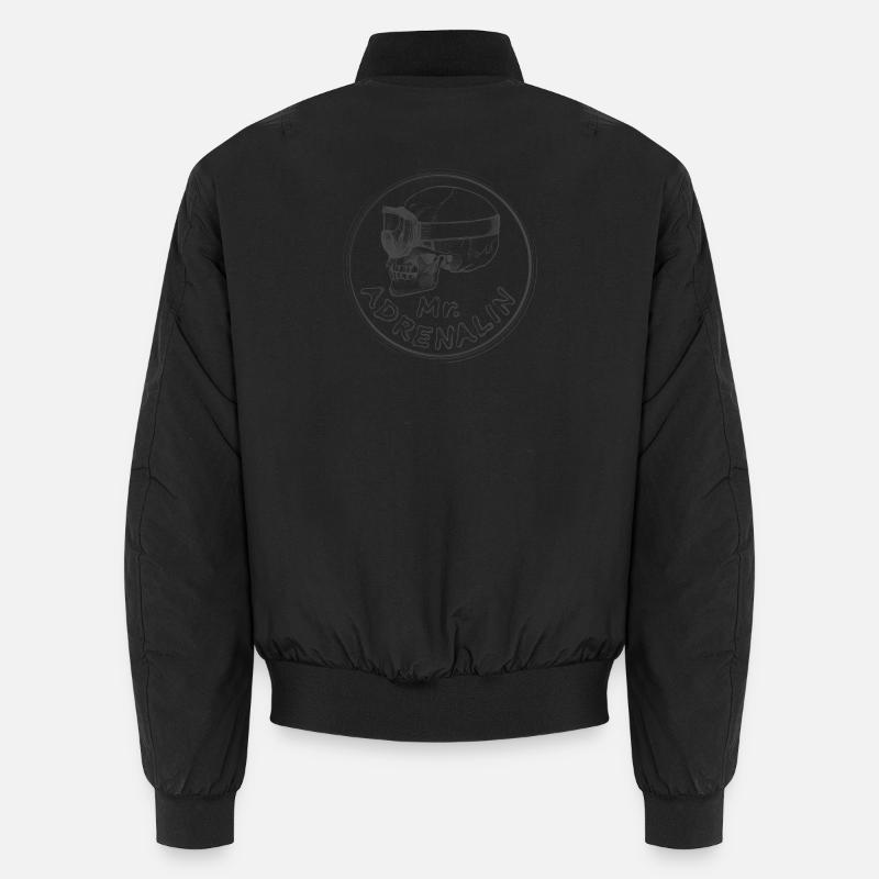 Extremsport Mr. Adrenalin - Unisex Bomberjacke - Schwarz