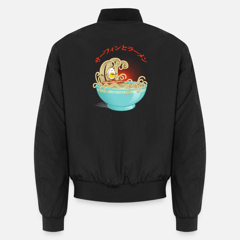 Surf et ramen Bomber unisexe