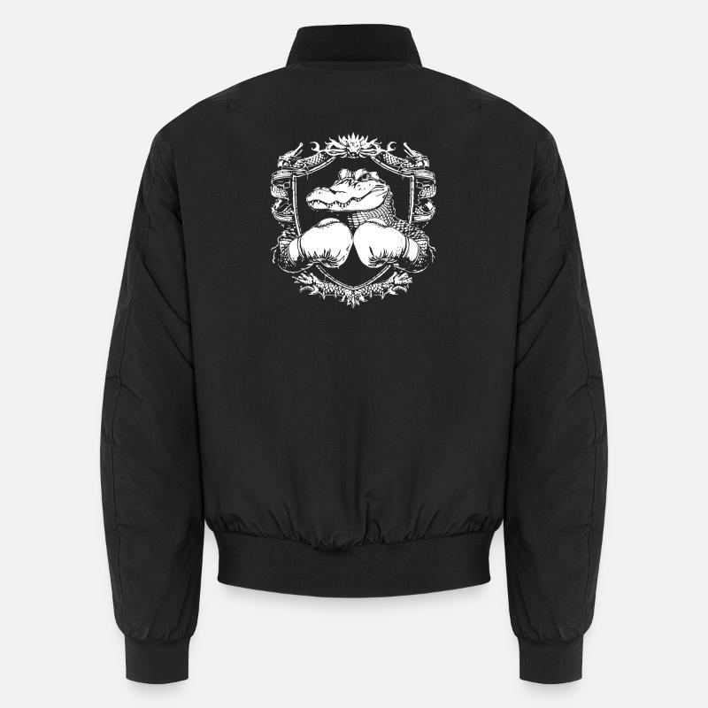 Crocodile Boxer Bomber unisexe