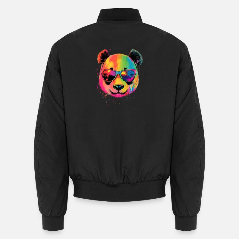 Panda Ours Pandas Géants Panda Géant Mignon Panda Ours Panda Bomber unisexe