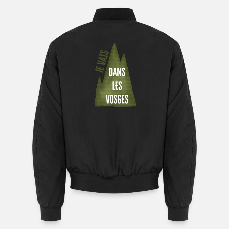 I'm going to the Vosges - Green Mountain Unisex Bomber Jacket