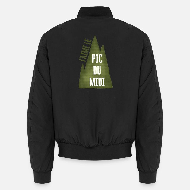 I like the PIC DU MIDI - Unisex Bomber Jacket - black