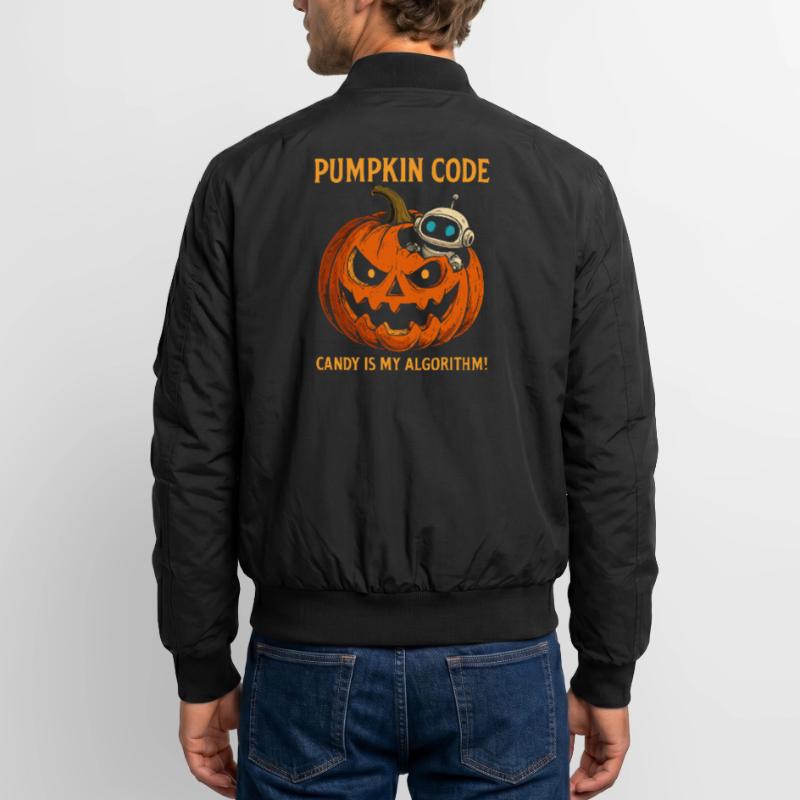 Pumpkin Code : Candy est mon algorithme ! Bomber unisexe