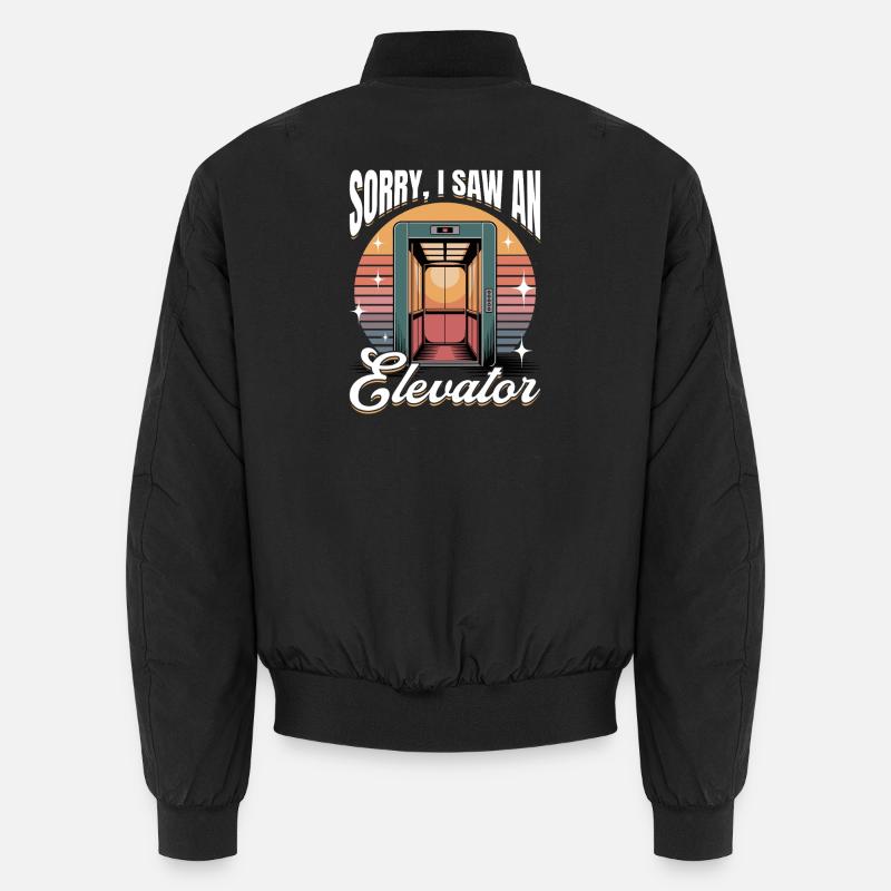 Elevator toddler & kids - Unisex Bomber Jacket - black