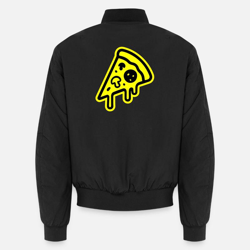 Pizza icon Unisex Bomber Jacket