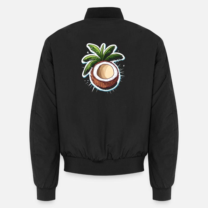 Coconut - Unisex Bomber Jacket - black