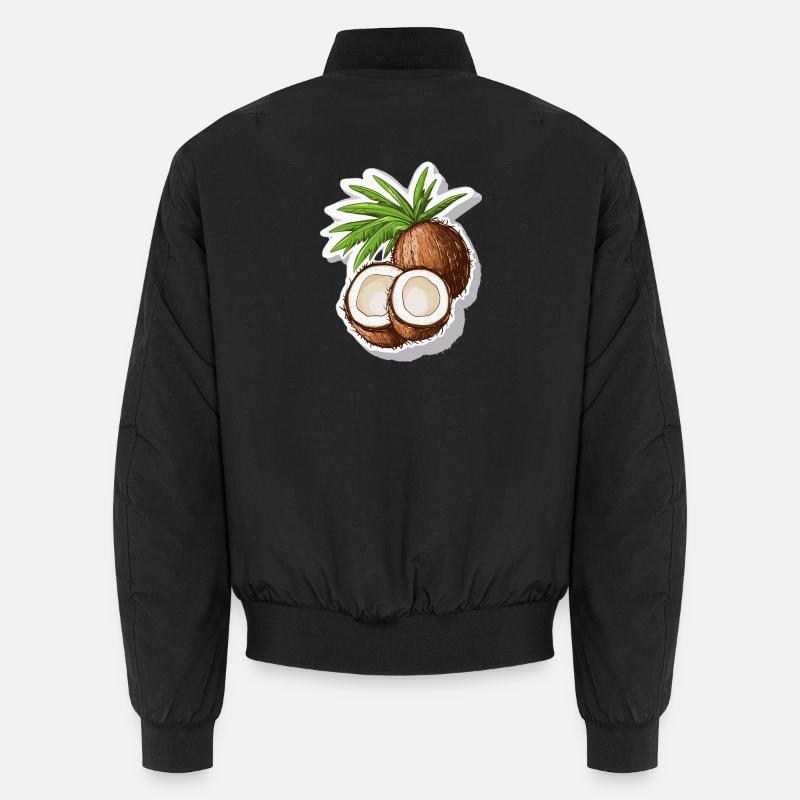 Coconut Unisex Bomber Jacket