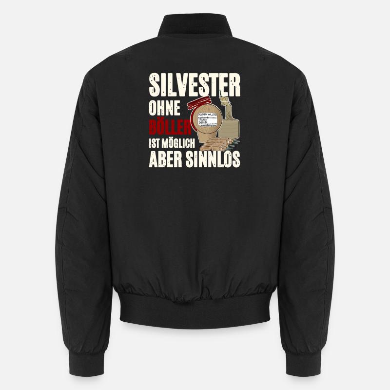 New Year's Eve Only With Fireworks Unisex Bomber Jacket