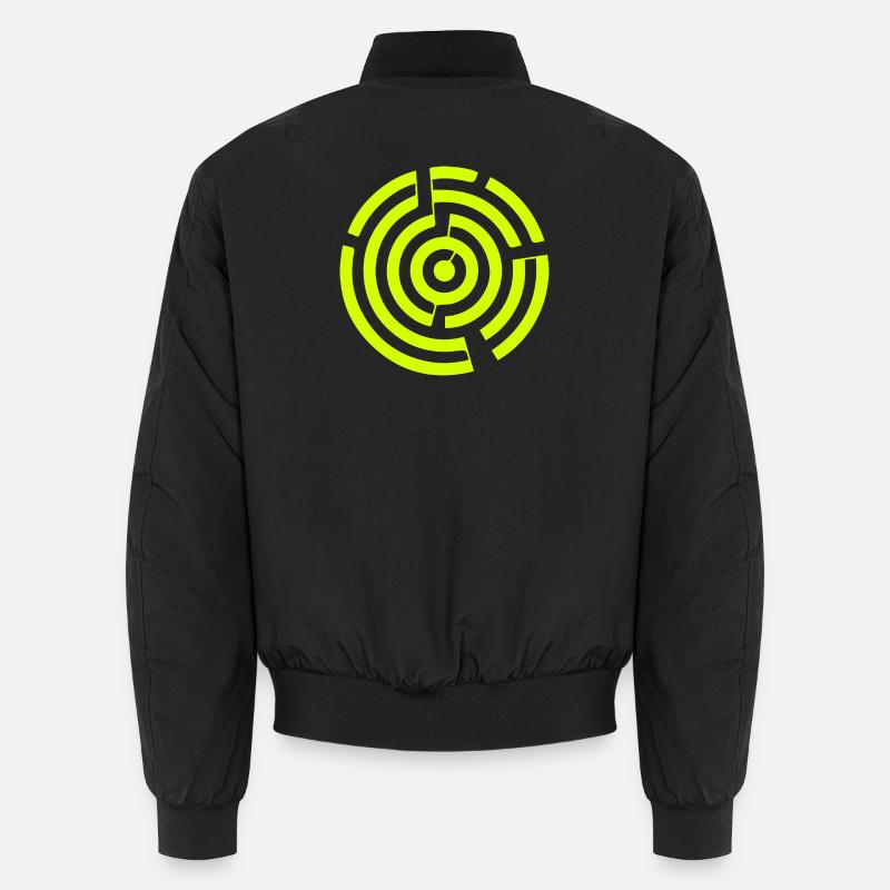 Labyrinth Labyrinth Kornkreis Unisex Bomberjacke