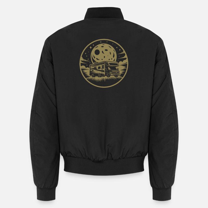 Camping-car Silhouette Camping Bomber unisexe