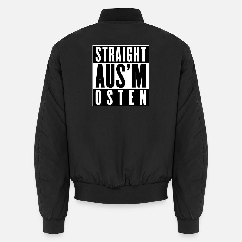 Straight from the East (colors can be changed) Unisex Bomber Jacket