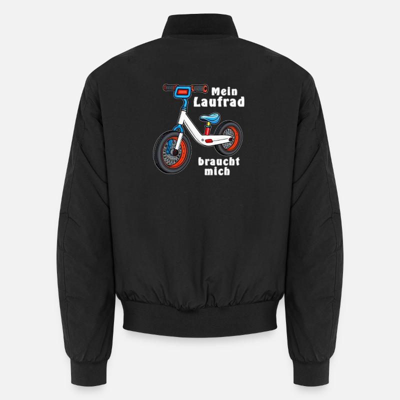 Mon vélo d'équilibre a besoin de moi Bomber unisexe