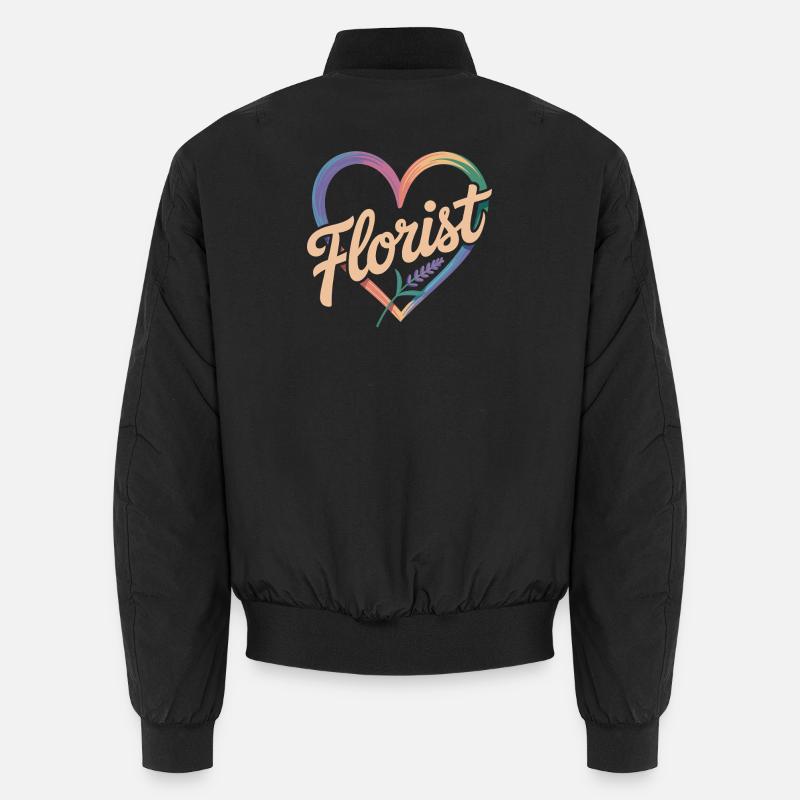 fleuriste Bomber unisexe