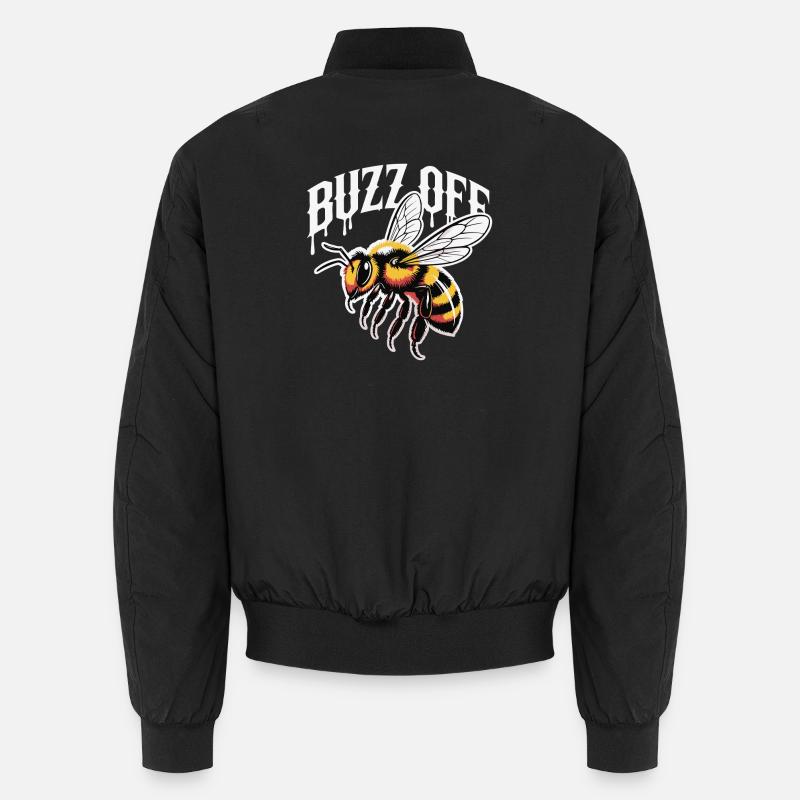 Illustration de Bee Buzz Off Bomber unisexe