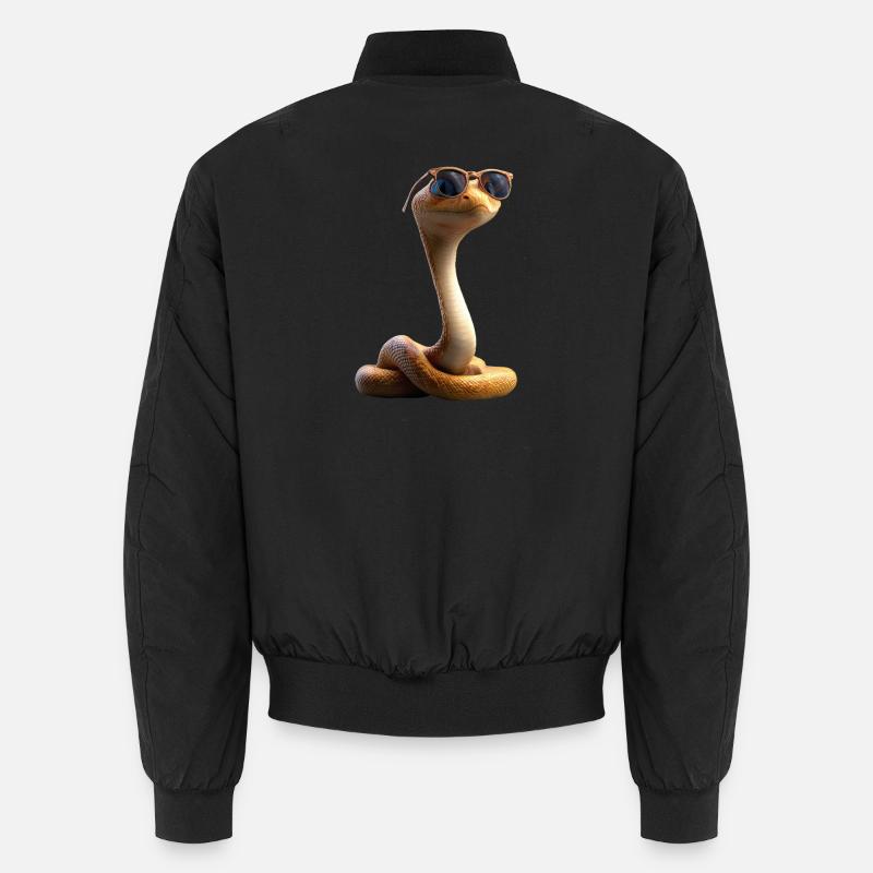 snake, python, cobra, rattlesnake, snakes Unisex Bomber Jacket
