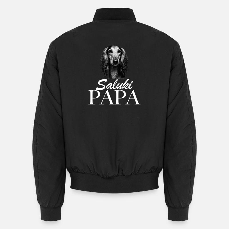 Saluki Dad Unisex Bomber Jacket