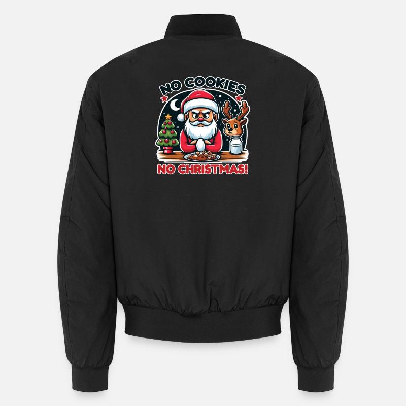 Christmas Punch Sarcasm Humor Unisex Bomber Jacket