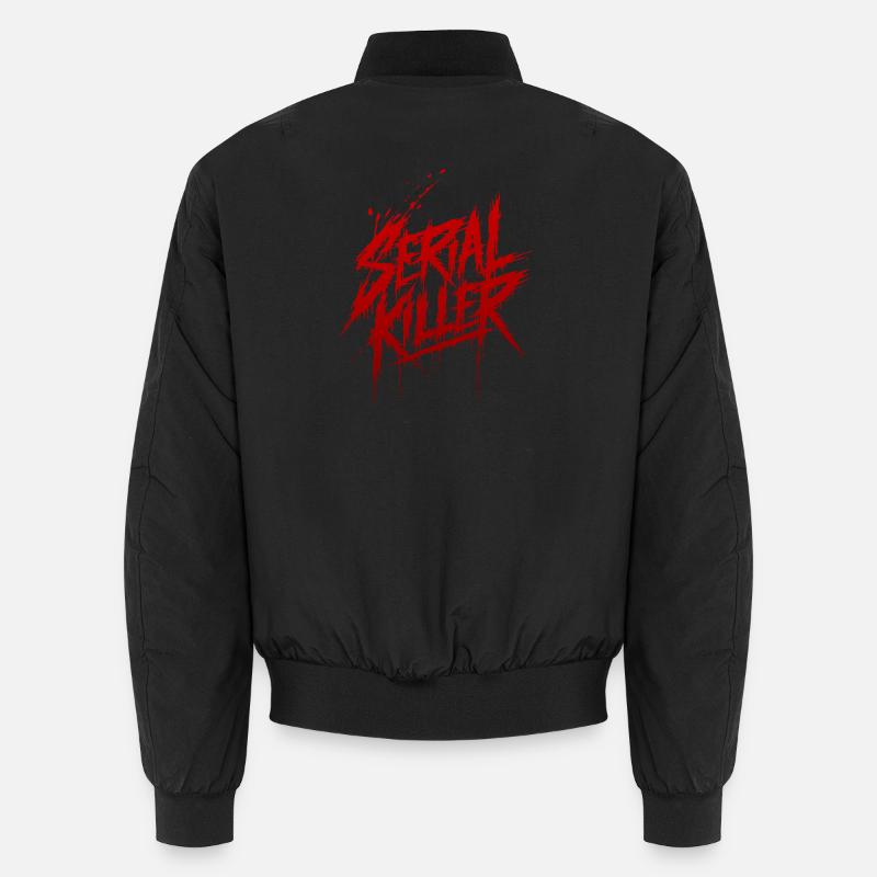 Serial killer - Unisex Bomberjacke - Schwarz