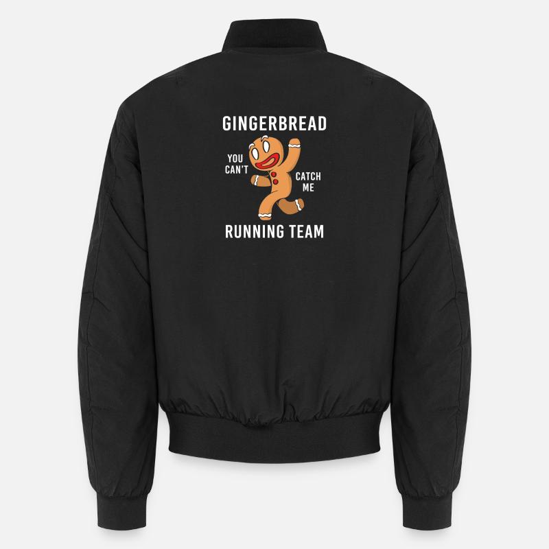 Lebkuchenmann Weihnachten Lebkuchen Oh Snap Unisex Bomberjacke