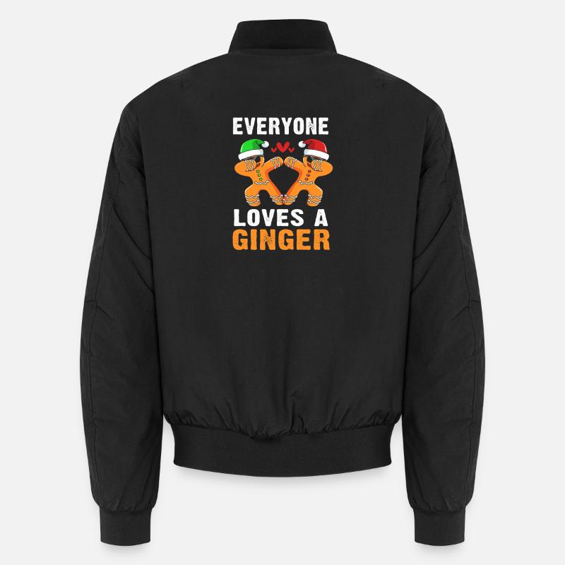 Gingerbread man Christmas gingerbread Unisex Bomber Jacket