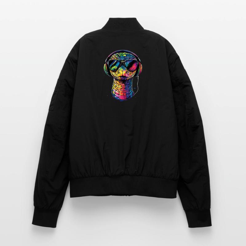 serpent, python, cobra, serpent à sonnettes, serpents Bomber unisexe