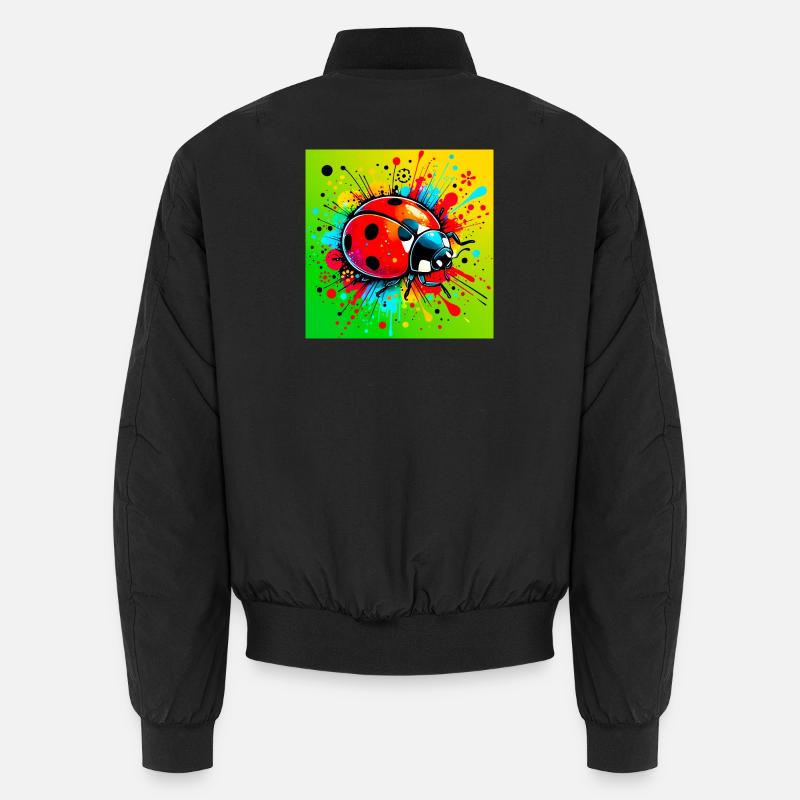 ladybird - Unisex Bomber Jacket - black