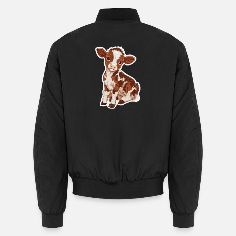 Kuh Unisex Bomberjacke