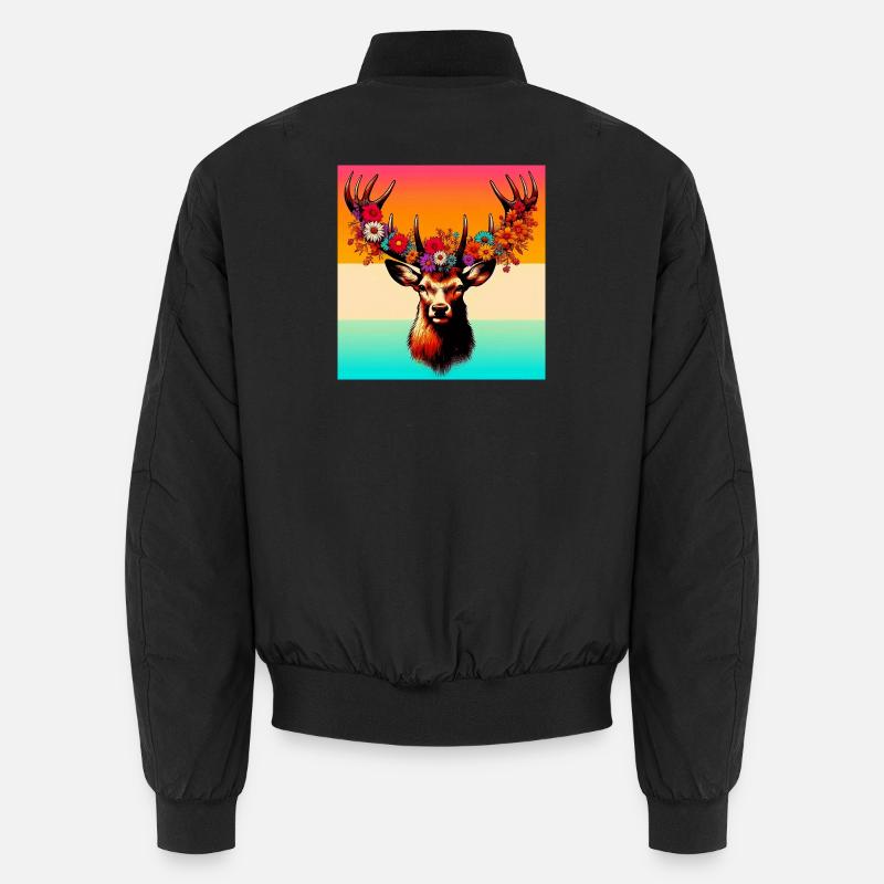 Cerf Bomber unisexe