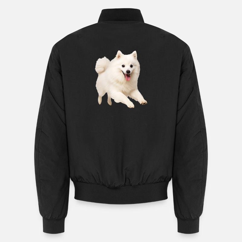 Japan Spitz - Unisex Bomber Jacket - black