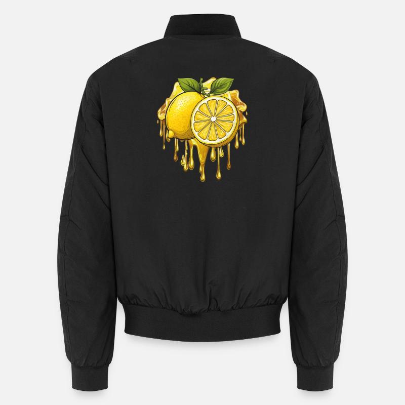 citron - Bomber unisexe - noir