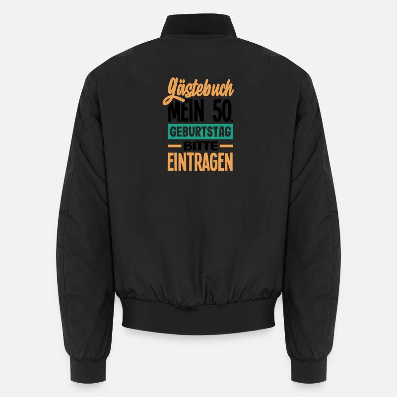 Lustiges 50. Geburtstag Geburtstagsshirt Geschenk Unisex Bomberjacke