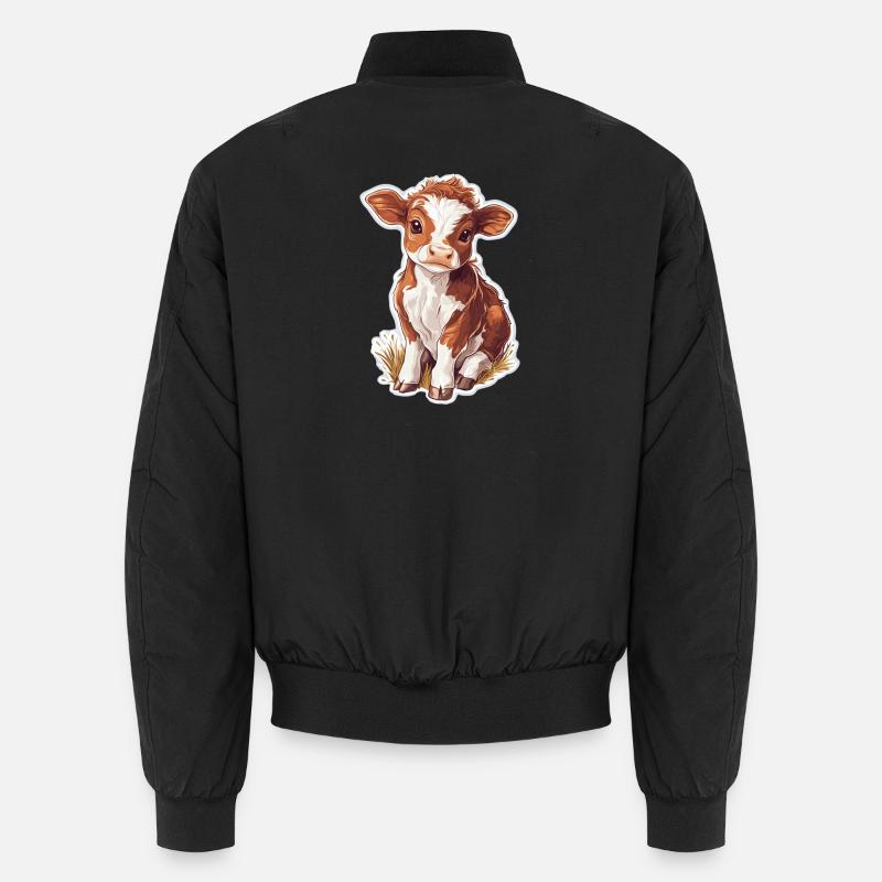 Cow Unisex Bomber Jacket