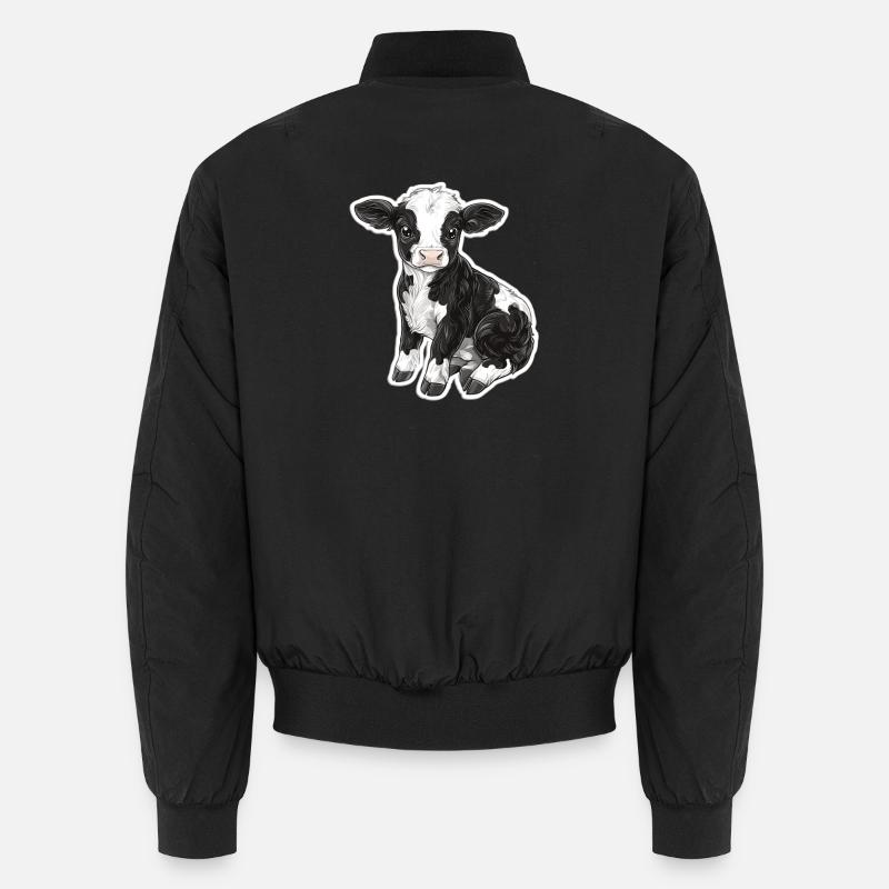 Kuh Unisex Bomberjacke