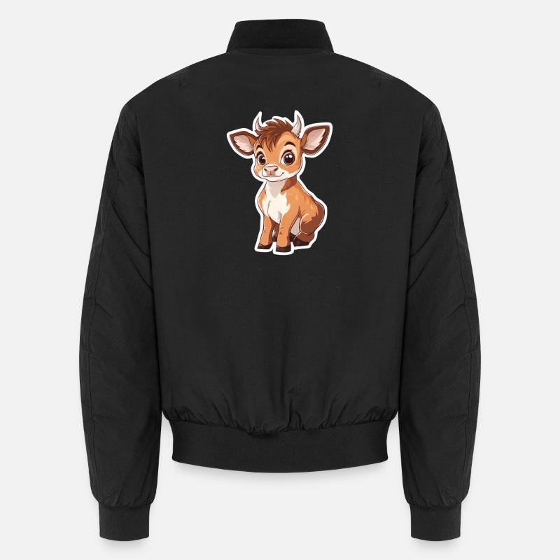 Kuh Unisex Bomberjacke