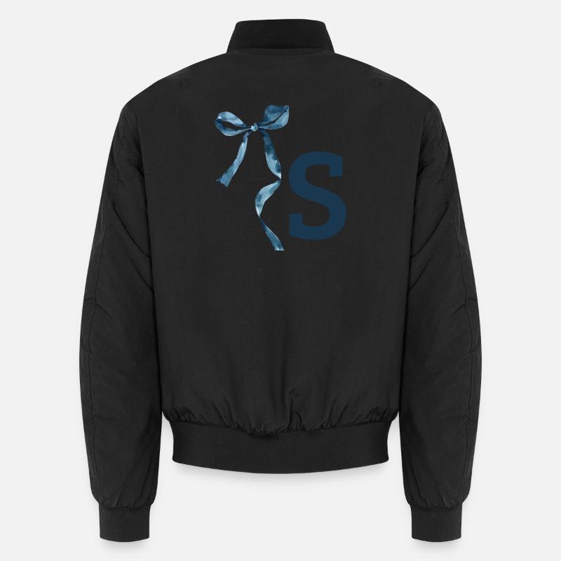 Monogramme s idée cadeau  Bomber unisexe