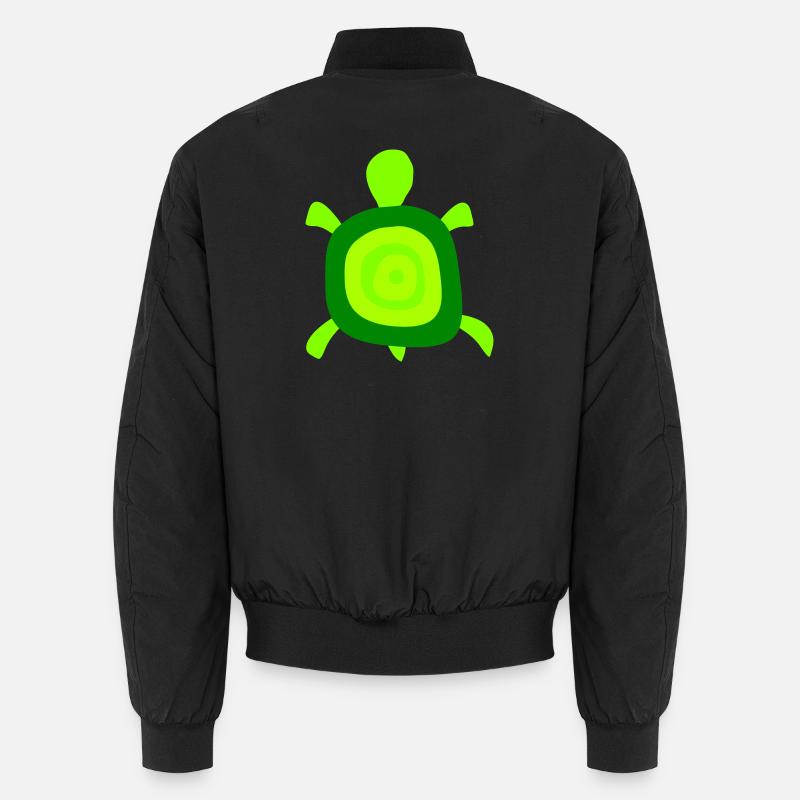 Turtle Turtle Shell Circles Tank Logo Unisex Bomber Jacket
