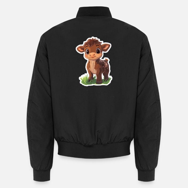 Cow Unisex Bomber Jacket
