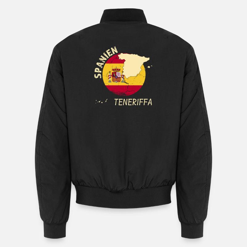 Teneriffa - Unisex Bomberjacke - Schwarz