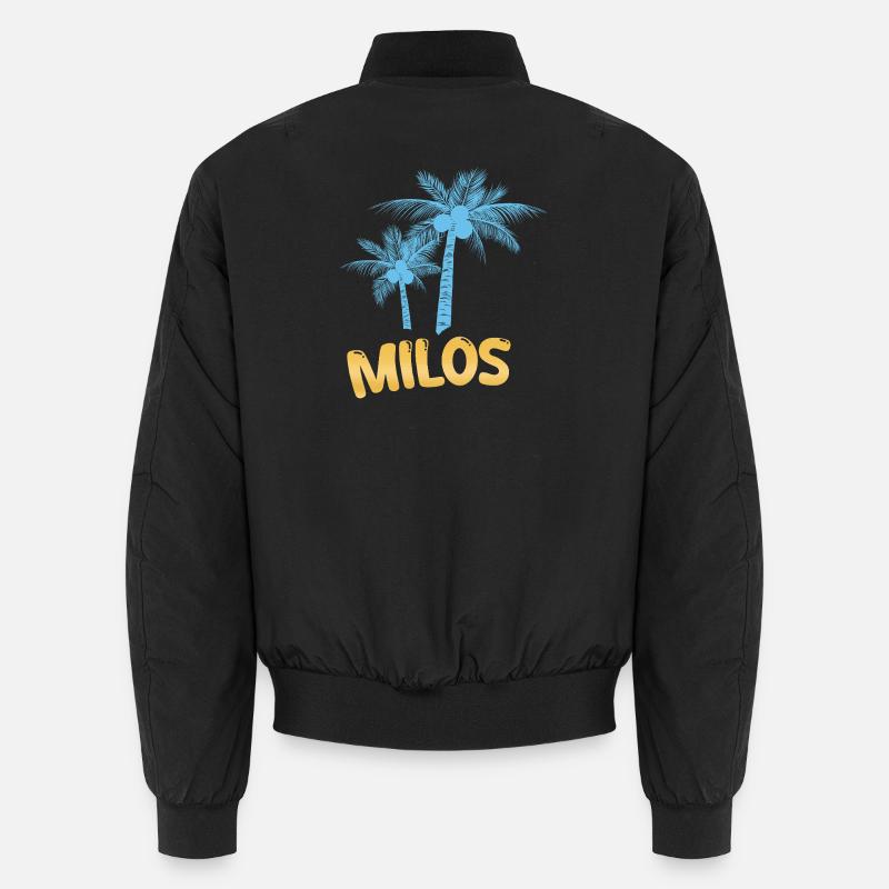 Milos Milos - Bomber unisexe - noir