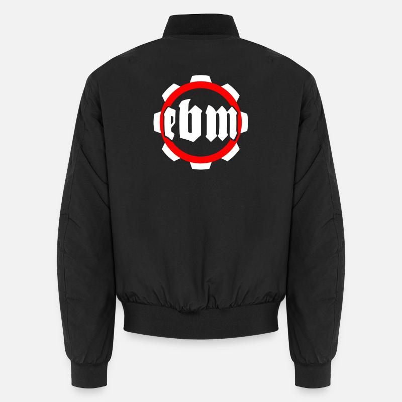 Industrial-inspired gear design - EBM Unisex Bomber Jacket