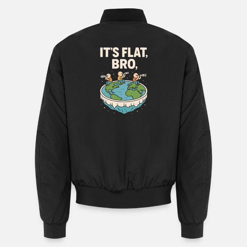 Es ist flach, Bruder Unisex Bomberjacke