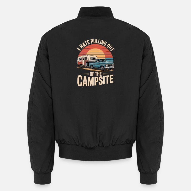 Je déteste sortir du camping-car du camping Bomber unisexe