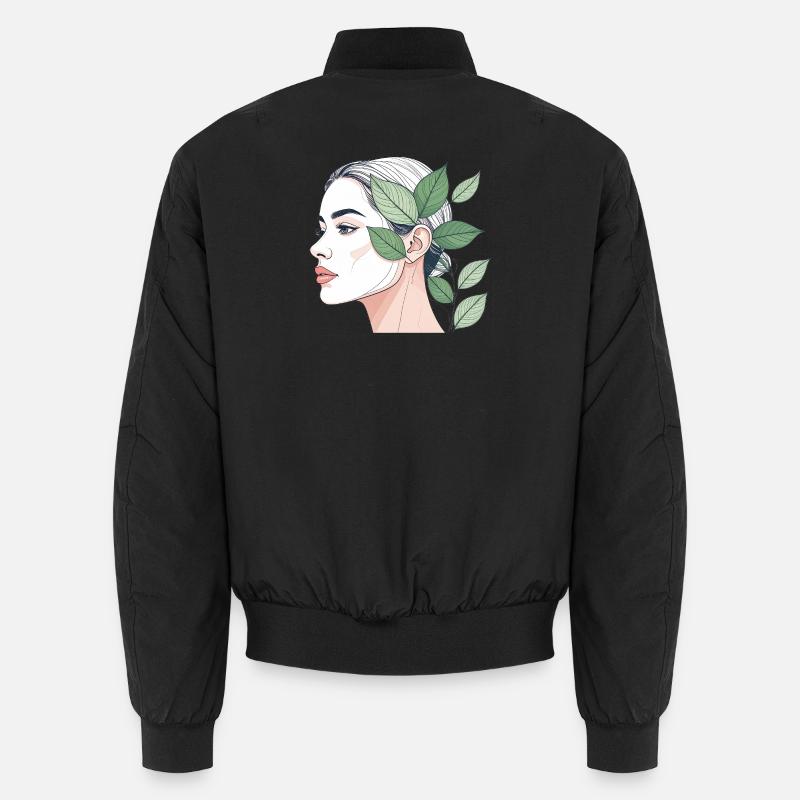 Die Natur ist ein Geisteszustand Unisex Bomberjacke