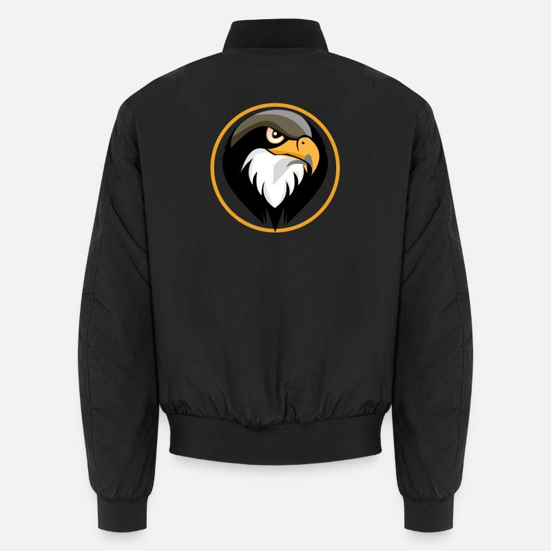 Faucon jaune - Bomber unisexe - noir