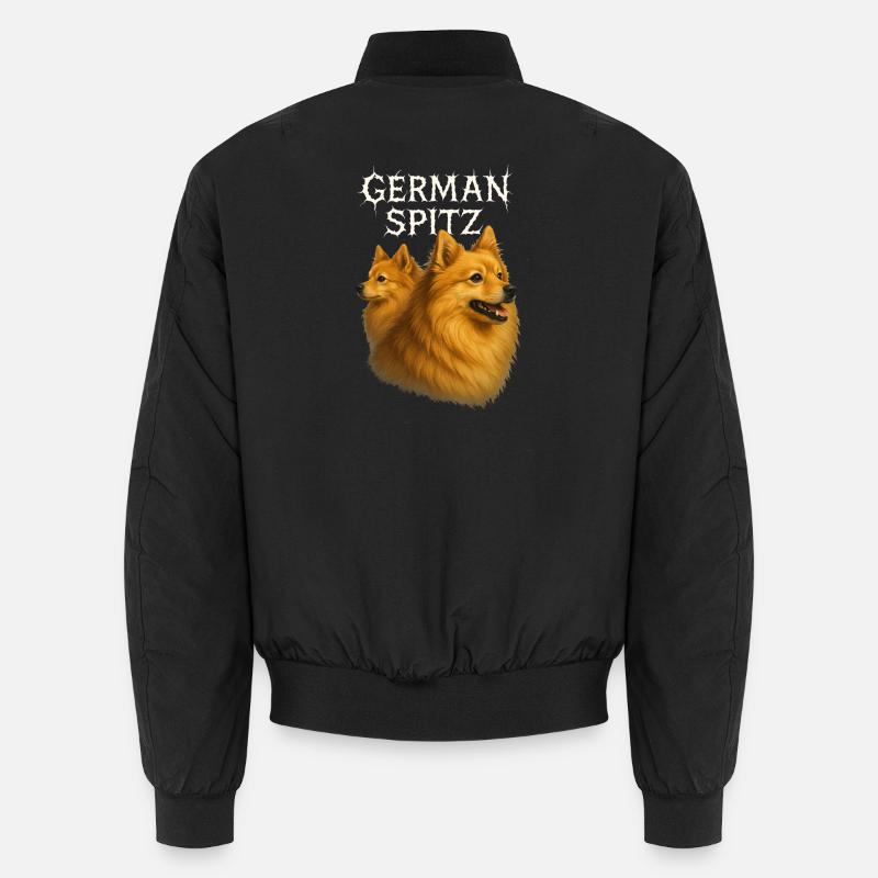 German top - Unisex Bomber Jacket - black