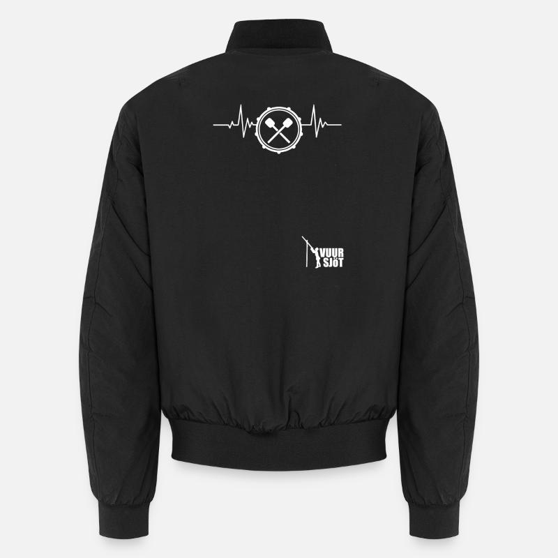 grote_trom - Unisex Bomberjacke - Schwarz
