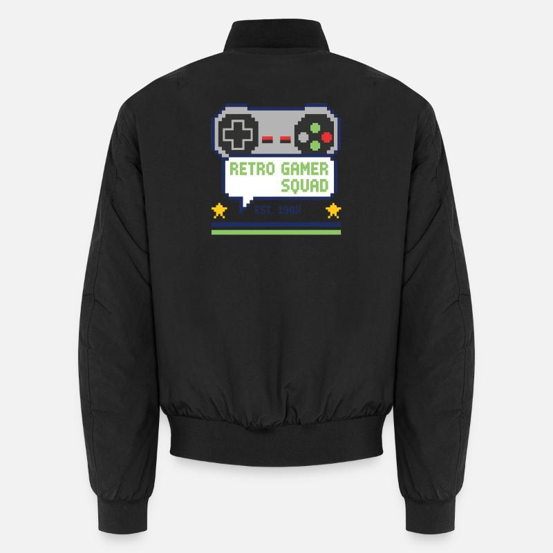 Retro Gamer Squad - pour les joueurs Bomber unisexe