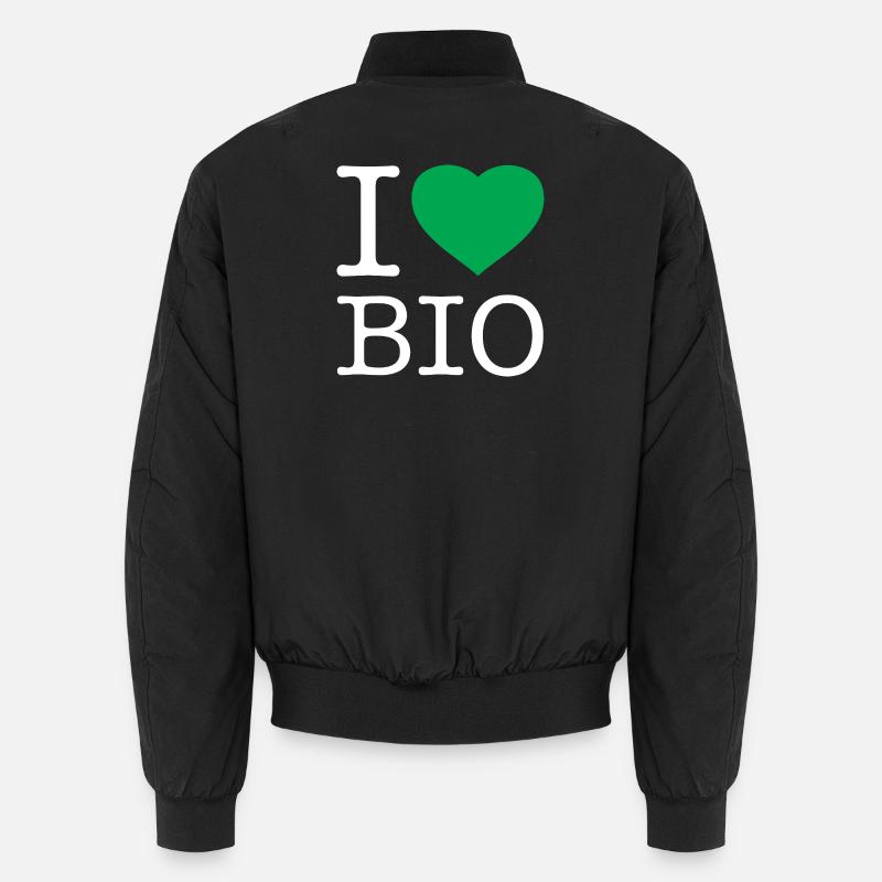 J’adore le bio Bomber unisexe